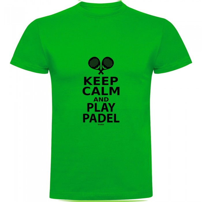 [해외]KRUSKIS 반소매 티셔츠 Keep Calm And Play Padel 12140891540 Green