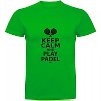 [해외]KRUSKIS Keep Calm And Play Padel 반팔 티셔츠 12140891540 Green