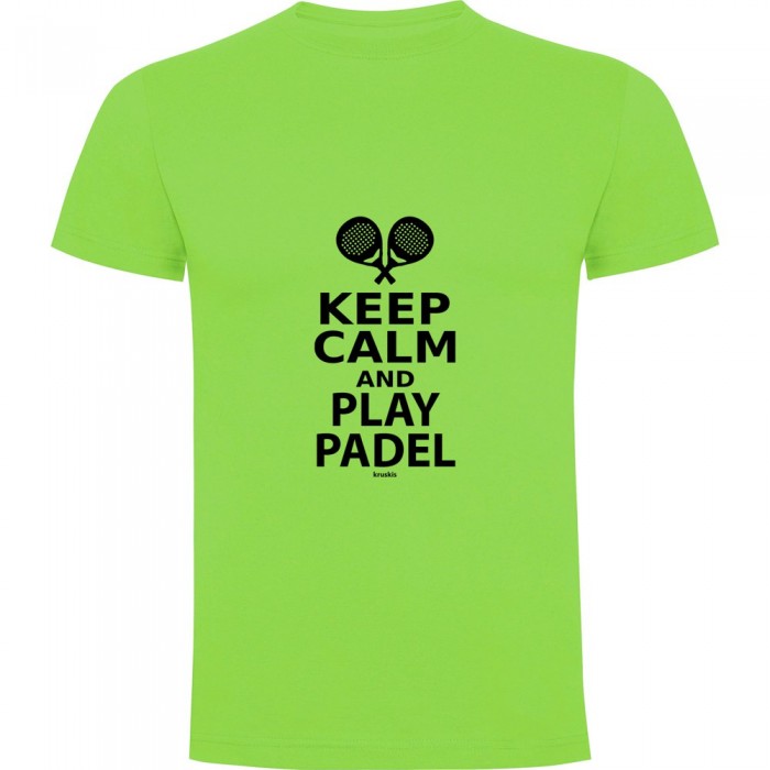 [해외]KRUSKIS 반소매 티셔츠 Keep Calm And Play Padel 12140891543 Light Green