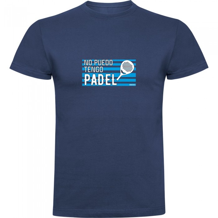 [해외]KRUSKIS 반소매 티셔츠 No Puedo Tengo Padel 12140891771 Denim Blue