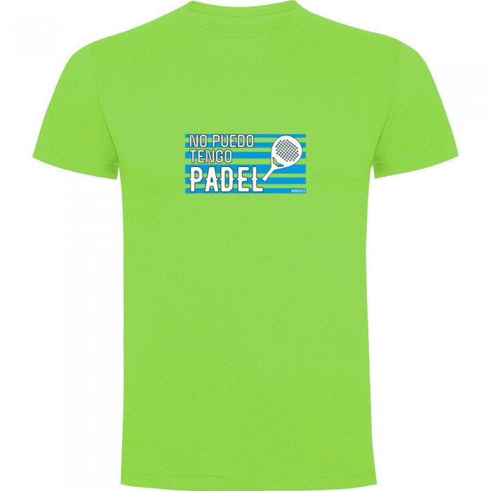 [해외]KRUSKIS 반소매 티셔츠 No Puedo Tengo Padel 12140891774 Light Green