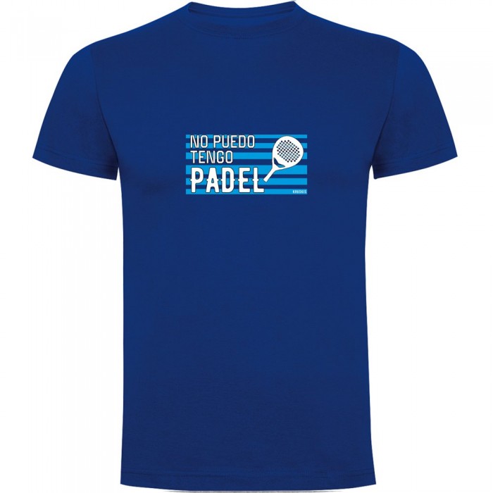 [해외]KRUSKIS 반소매 티셔츠 No Puedo Tengo Padel 12140891778 Royal Blue