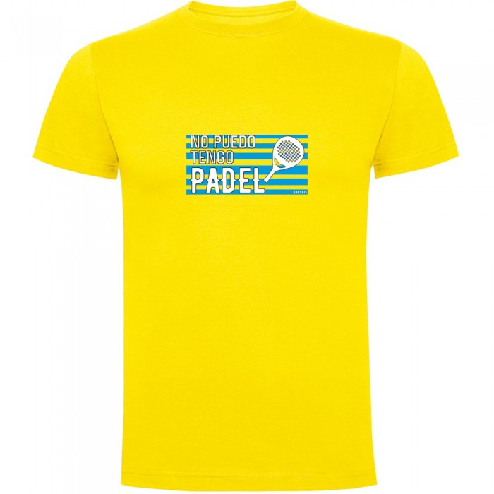 [해외]KRUSKIS 반소매 티셔츠 No Puedo Tengo Padel 12140891782 Yellow