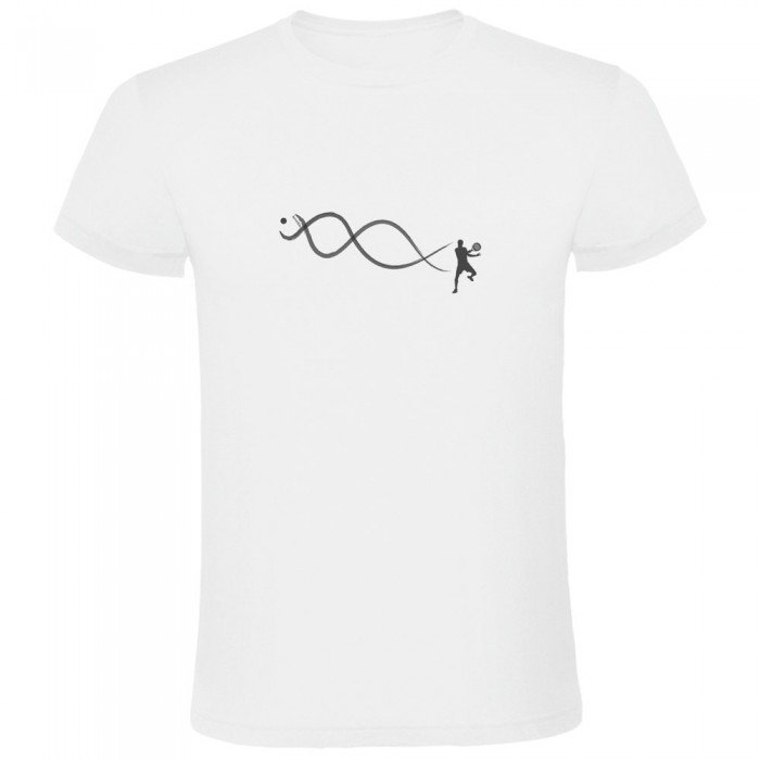 [해외]KRUSKIS 반소매 티셔츠 Padel DNA 12140891810 White