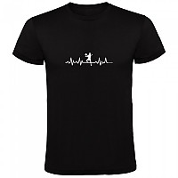 [해외]KRUSKIS Padel Heartbeat 반팔 티셔츠 12140891854 Black