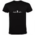 [해외]KRUSKIS Padel Heartbeat 반팔 티셔츠 12140891854 Black