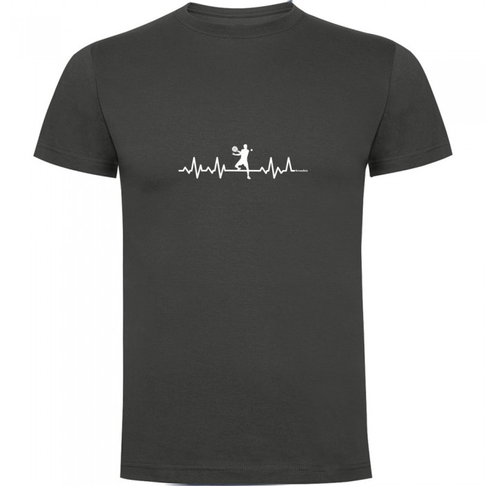 [해외]KRUSKIS Padel Heartbeat 반팔 티셔츠 12140891856 Dark Grey
