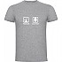 [해외]KRUSKIS 프로blem 솔루션 Padel 반팔 티셔츠 12140891918 Heather Grey