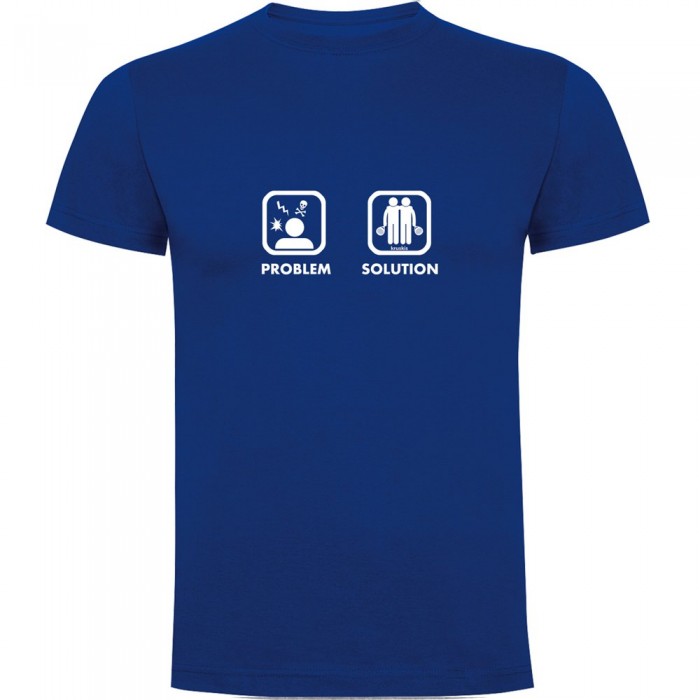 [해외]KRUSKIS 반소매 티셔츠 프로blem 솔루션 Padel 12140891923 Royal Blue