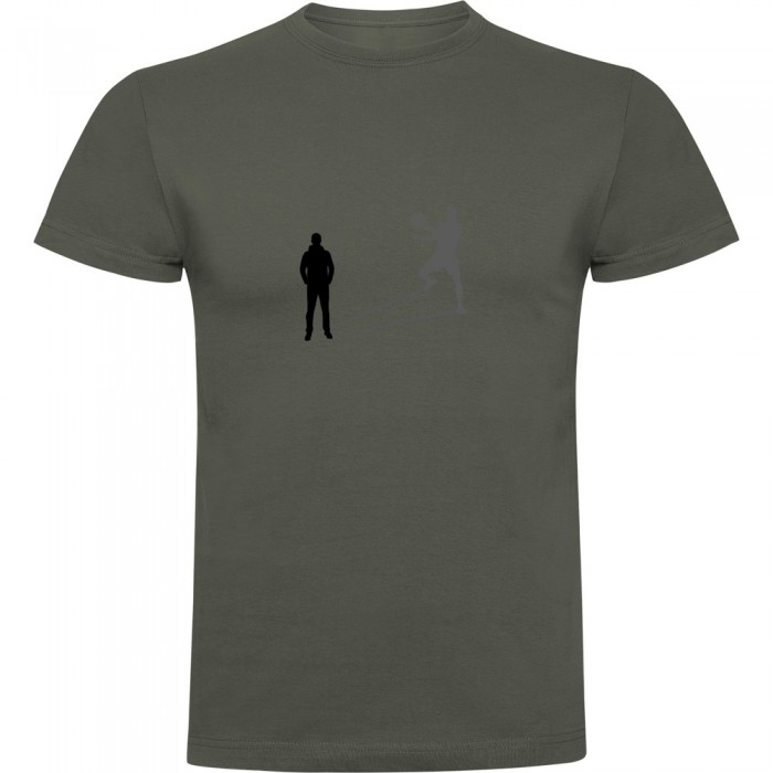 [해외]KRUSKIS 반소매 티셔츠 Shadow Padel 12140892058 Dark Army Green