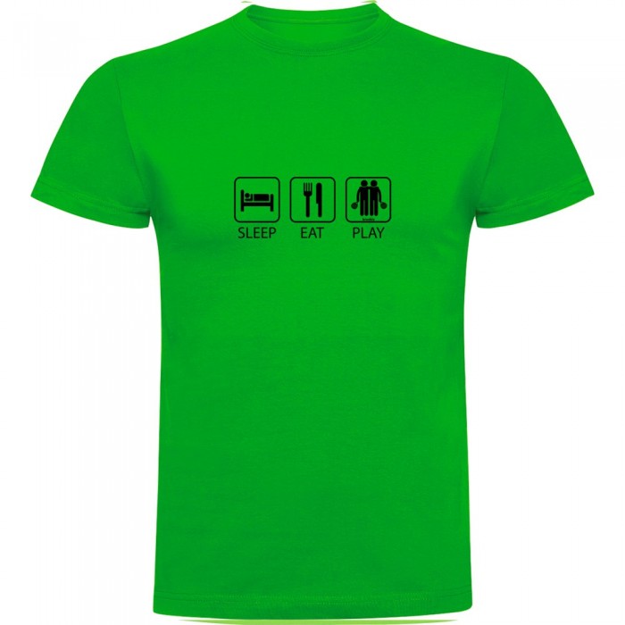 [해외]KRUSKIS 반소매 티셔츠 Sleep Eat And Play Padel 12140892091 Green