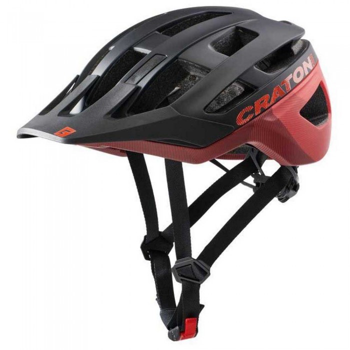[해외]크라토니 올Race MTB 헬멧 1140798188 Black / Red Matt