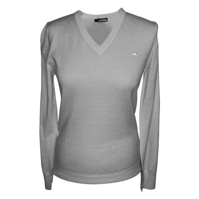 [해외]J.LINDEBERG 여자 V 넥 스웨터 Amaya 140118935 Grey Melange