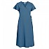 [해외]VILA 반팔 미디 드레스 Loe 140238047 Coronet Blue