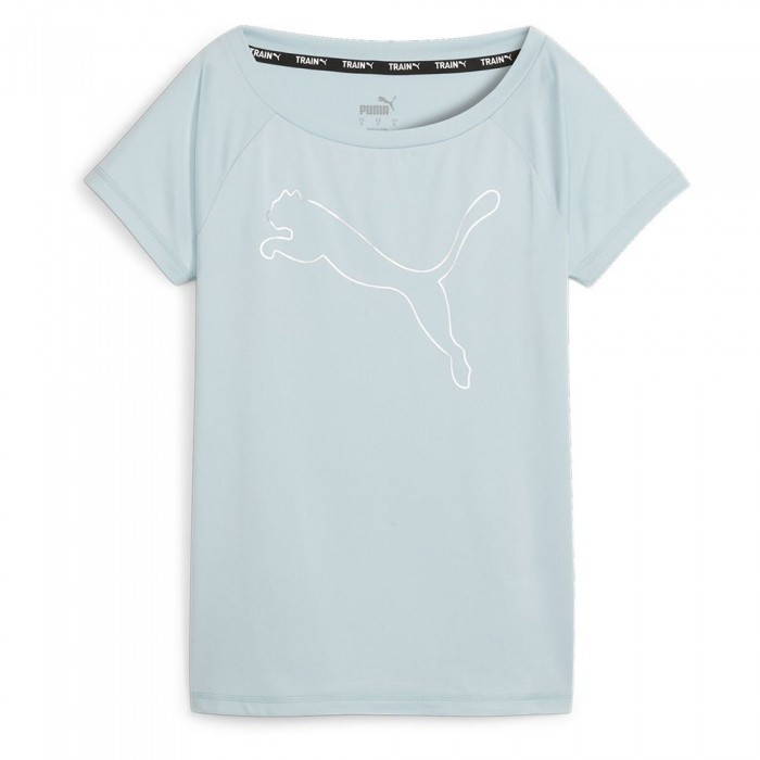 [해외]푸마 Train Favorite Cat 반팔 티셔츠 140131874 Turquoise Surf