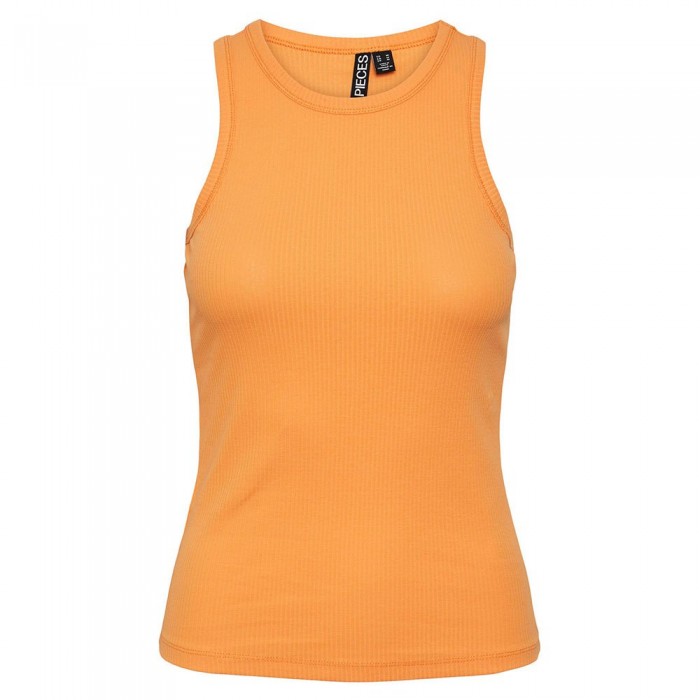 [해외]PIECES 민소매 티셔츠 Ruka Boxer 140297763 Tangerine