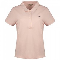 [해외]간트 Slim Sheild 모자 Pique 반팔 폴로 셔츠 140565999 Faded Pink
