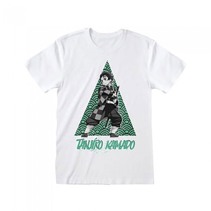 [해외]HEROES 반소매 티셔츠 Demon Slayer Tanjiro Tri 140826723 White
