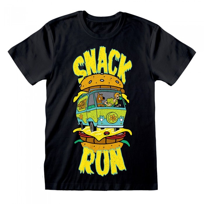 [해외]HEROES 반소매 티셔츠 Scooby Doo Snack Run 140906399 Black