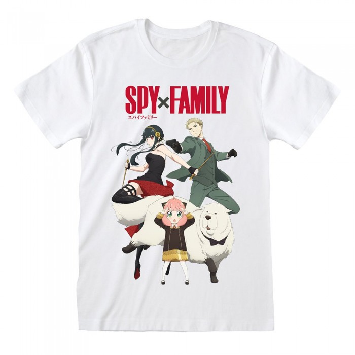 [해외]HEROES 반소매 티셔츠 Spyxfamily Family 140906404 White