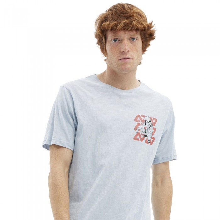 [해외]HYDROPONIC 반소매 티셔츠 Na Naruto 140874109 Blue Cloud
