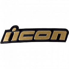 [해외]ICON 헬멧 배지 Domain™ 9140293087 Metallic Gold