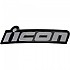 [해외]ICON 헬멧 배지 Domain™ 9140293088 Metallic Silver