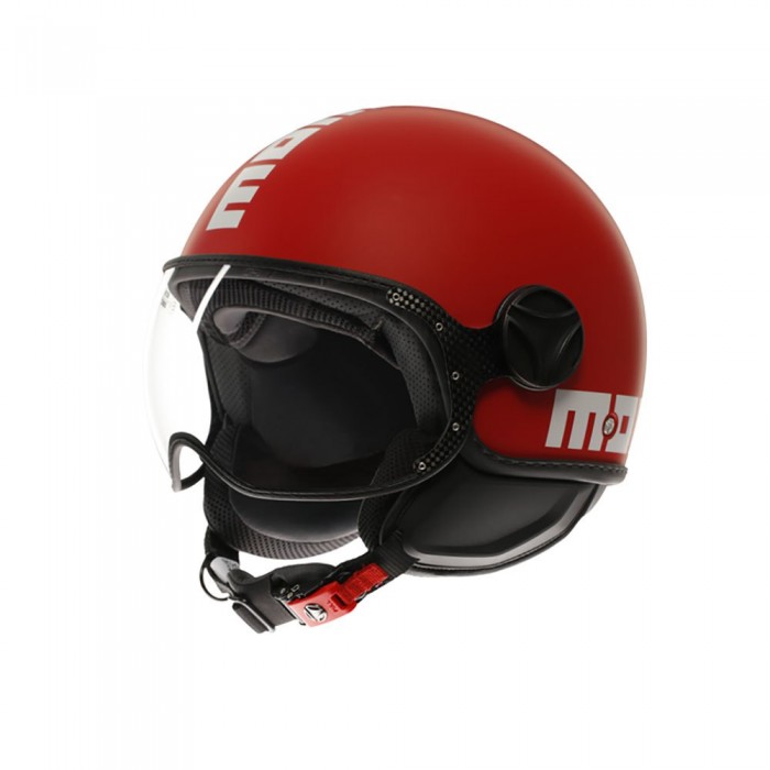 [해외]모모디자인 FGTR Classic 오픈 페이스 헬멧 9140653498 Candy Matt Red / White