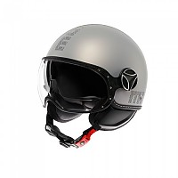 [해외]모모디자인 FGTR EVO 오픈 페이스 헬멧 9140653513 Hip Matt Grey / Cerulean Grey