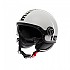 [해외]모모디자인 FGTR EVO 오픈 페이스 헬멧 9140653521 Mono White Quarz / Black