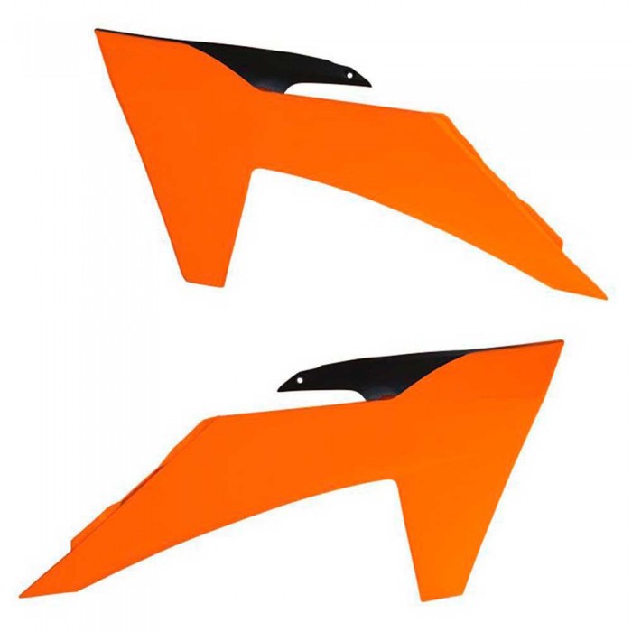 [해외]RTECH KTM EXC/EXC-F/SX/SX-F/XC/XC-F/XC-W/XCF-W (2023-2024) 라디에이터 덮개 9140858671 Orange / Black