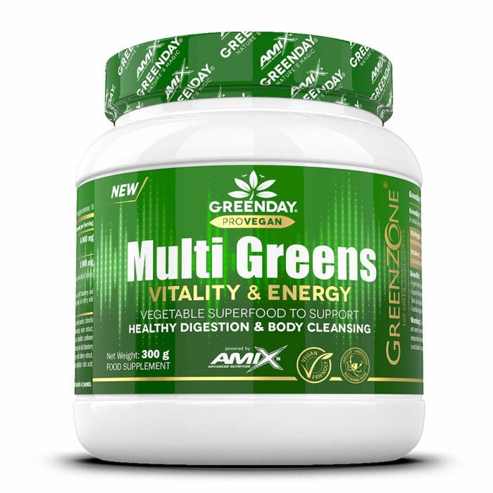 [해외]AMIX 의사 Greenday 프로Vegan MultiGreens Vitality&Energy 300g 6140606793