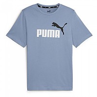 [해외]푸마 Ess+ 2 Col 로고 반팔 티셔츠 140130839 Zen Blue