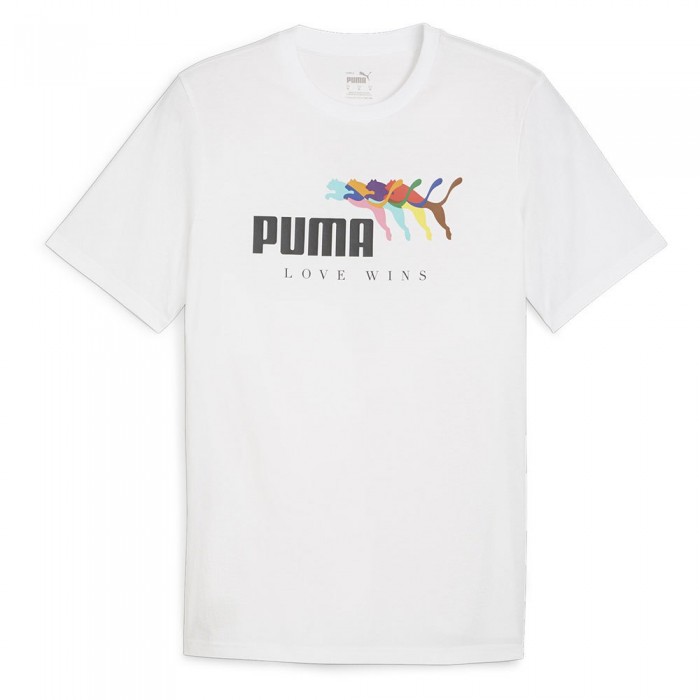 [해외]푸마 Ess+ Love Wins 반팔 티셔츠 140130985 White