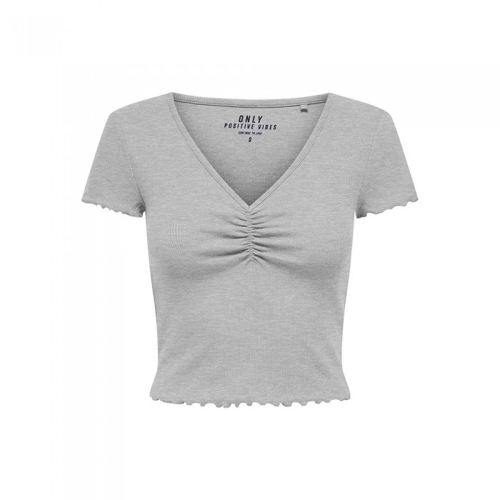 [해외]ONLY 반소매 티셔츠 Betty 140860464 Light Grey Melange