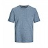 [해외]잭앤존스 Blubalto 반팔 티셔츠 140438037 Captains Blue / Detail Mixed W. White