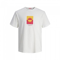[해외]잭앤존스 Marbella Branding 반팔 티셔츠 140438611 Bright White