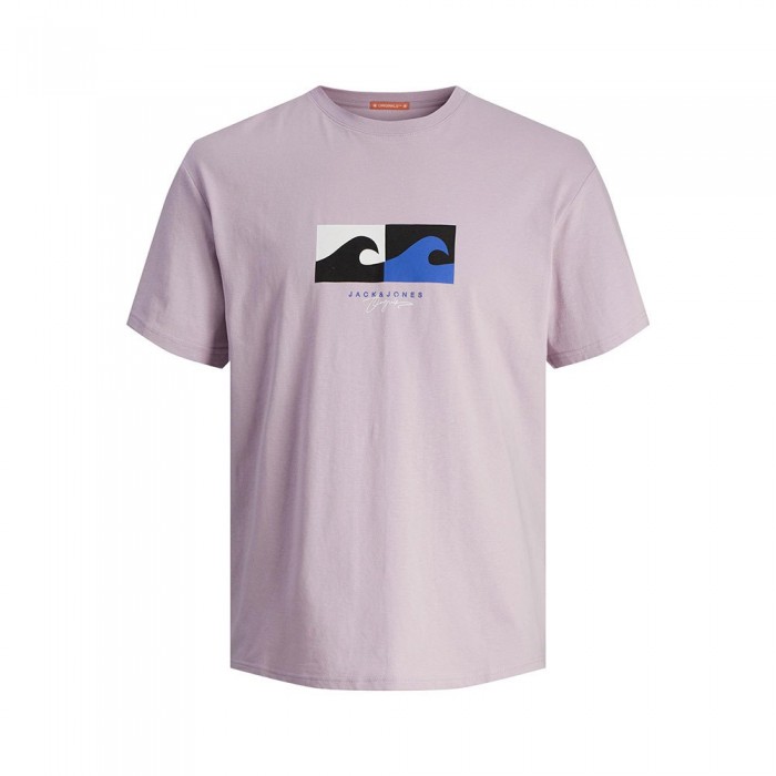 [해외]잭앤존스 Marbella Branding 반팔 티셔츠 140438614 Lavender Frost