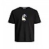 [해외]잭앤존스 Marbella Front 반팔 티셔츠 140438623 Black