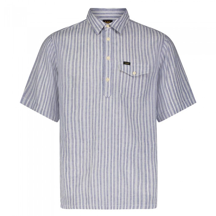 [해외]LEE 반팔 셔츠 Popover 140579632 Surf Blue