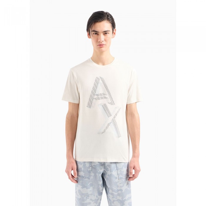 [해외]아르마니익스체인지 반소매 티셔츠 3DZTAE_ZJA5Z 140795438 Off White