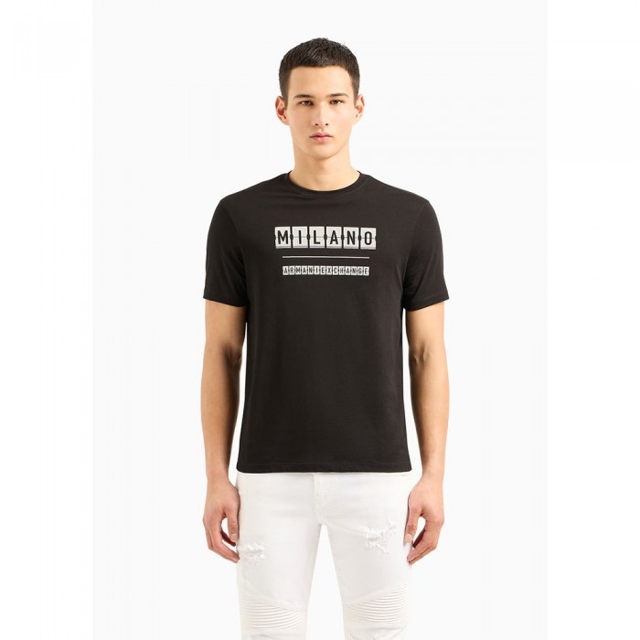 [해외]아르마니익스체인지 반소매 티셔츠 3DZTHE_ZJH4Z 140795503 Black / Milano