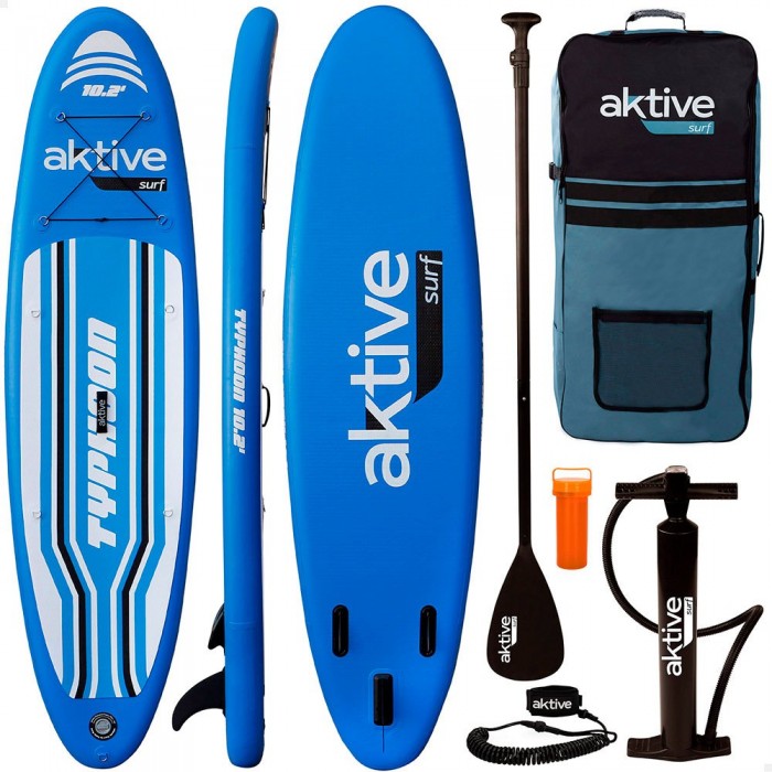 [해외]AKTIVE 풍선 패들 서핑 세트 Chal 10´2´´ 6138860666 Blue