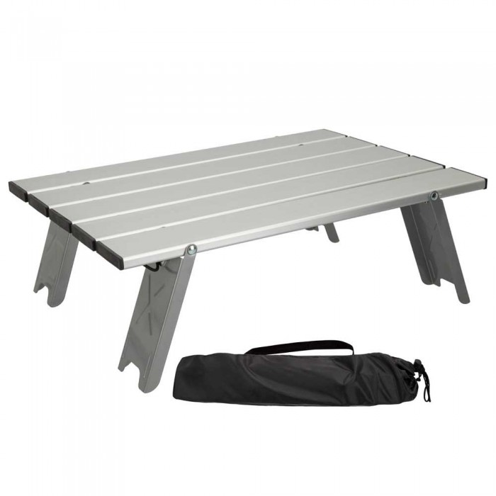 [해외]AKTIVE 휴대용 알루미늄 테이블 6140098109 Grey / White