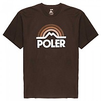 [해외]폴러 Mountain 레인bow 반팔 티셔츠 4140289789 Dark Chocolate