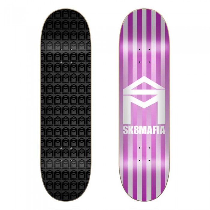 [해외]SK8MAFIA 스케이트보드 데크 House 로고 Stripe 8.75´´ 14140334597 Black / Pink