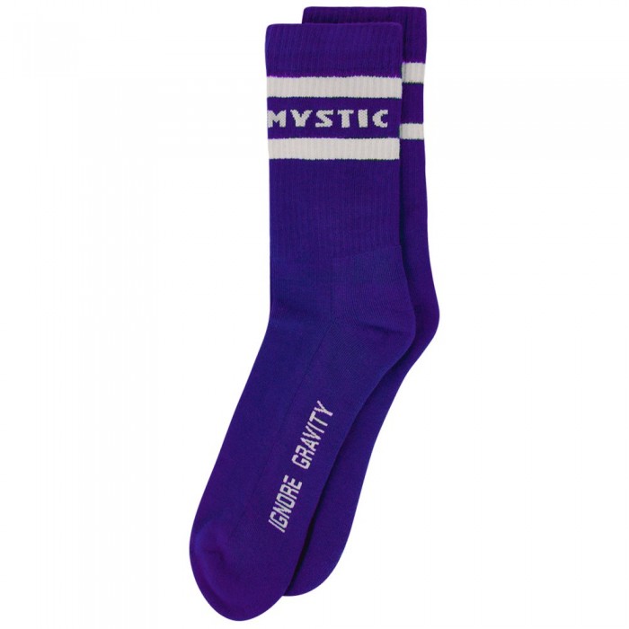 [해외]MYSTIC Brand Season Half 긴 양말 14140580159 Purple
