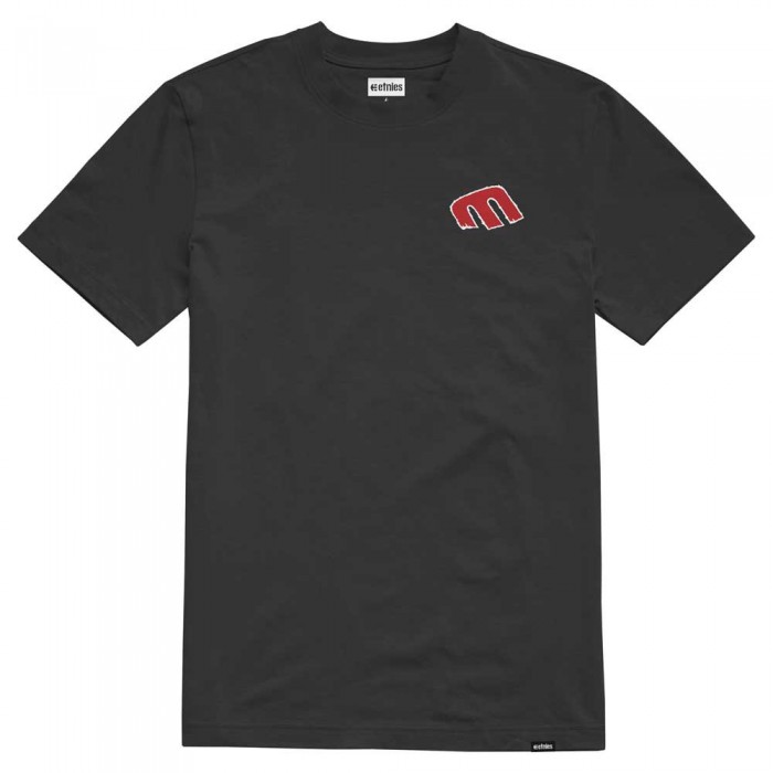 [해외]에트니스 반소매 티셔츠 Rebel E Tee 14140733218 Black / Red