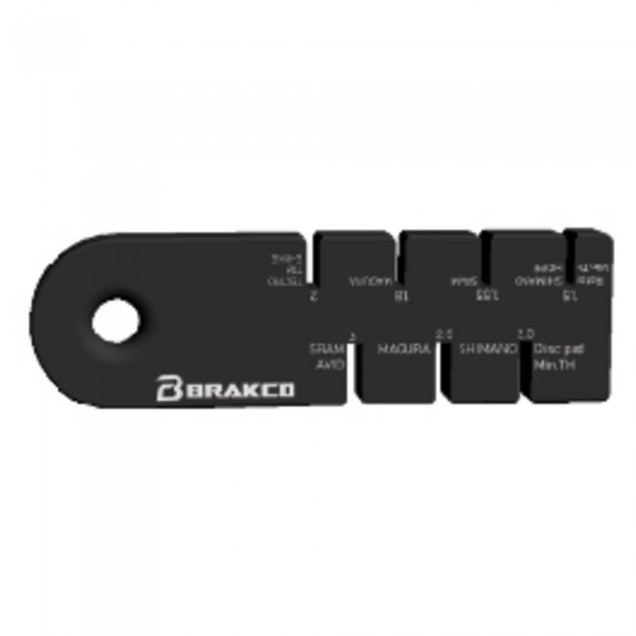 [해외]BRAKCO 브레이크 패드/디스크 마모 측정 도구 1140900145 Black