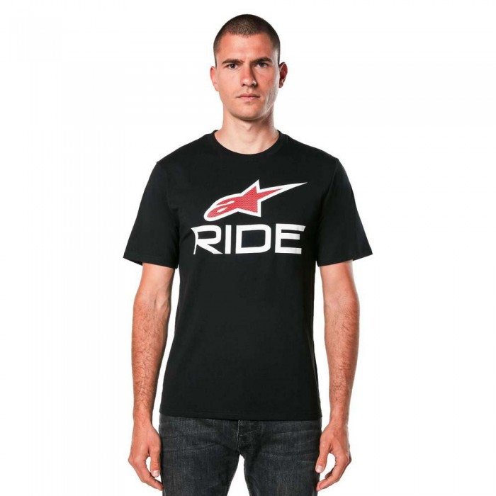 [해외]알파인스타 Ride 4.0 CSF 반팔 티셔츠 1140566200 Black / White / Red